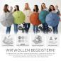 Preview: BAMBINIWELT universaler Sonnenschirm für Kinderwagen/Buggy MELIERT (rund)